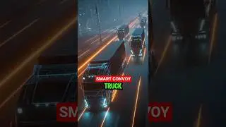 Trucks That Drive Themselve #FutureTruck #AIAutonomous #SmartConvoy #SalfarGaming