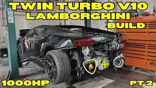 TWIN TURBO LAMBORGHINI  TURBO&rsquo;s Going On Our Lambo! Lp560 