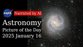 APOD: 2025-01-16 - M83: The Southern Pinwheel (Narrated by Joanna)