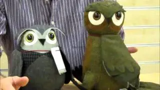 Dora Designs British Owls Doorstops