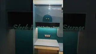 Smart & Stylish Study Unit Design | Interior Ideas for Compact Rooms #studyunit #viralvideo #shorts