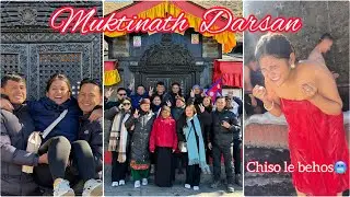 MUKTINATH KO CHISO LE JHANDAI BEHOS🥶~ Mustang Vlog ~ PART-1 || it’s me Muskan ||