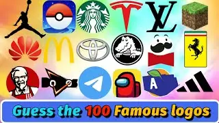 Guess the logo in 3 seconds |100 famous logos |logo quiz