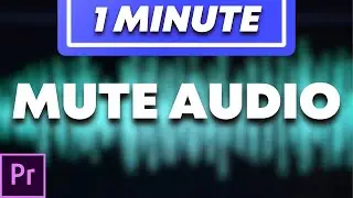 How To Mute Audio in Adobe Premiere Pro | 2O25