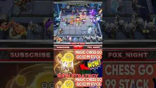 MAGIC CHESS GO GO, AMON COMBO ERODITIO 99 STACK AUTO WIN #mobilelegends #mrmobile #magicchess