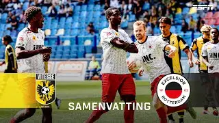 BELANGRIJKE STRAFSCHOP IN BLESSURETIJD 😮 | Samenvatting Vitesse - Excelsior