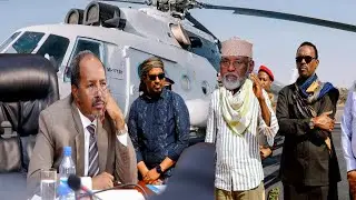 DEG DEG Waarankii Ahmed madoobe oo la Buriyay, Kulan deg deg Villa Somalia, DFSOo toos imaradka