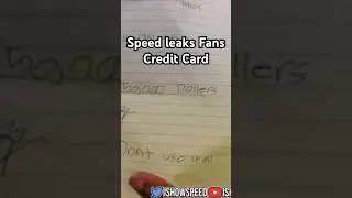 Speed Leaks Fans Credit Card😳 #shorts