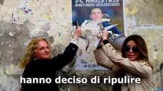 La risposta dei napoletani ai manifesti abusivi