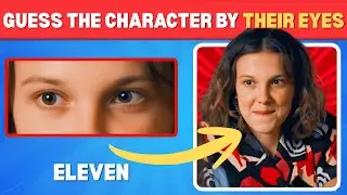 Can You Name These Famous Characters by Their Eyes in 5 seconds?👀✨