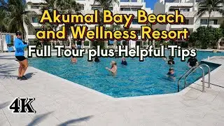 🇲🇽 [4K] Full Tour of Akumal Bay Beach and Wellness Resort Plus Tips and Tricks 2025 #mexico #cancun