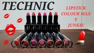 TECHNIC: Desde 1,00€ a 1,99€💃Labiales mate líquidos🩸y barra💄#labiales #technic