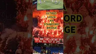 ULTRAS LEGIA NA STAMFORD BRIDGE #legia #football #chelseafc #conferenceleague