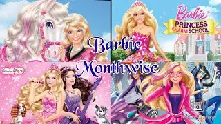 TYPES OF GIRLS IN BARBIE MOVIES MONTHWISE ❤️❤️