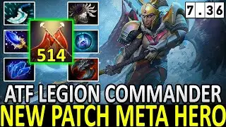 ATF [Legion Commander] | New Patch Meta Hero | Insane Damage Stats | Dota 2 Pro Gameplay | Highlight