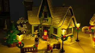 LEGO Winter Village - Holiday Street Light Test
