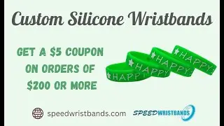 Custom Silicone Wristbands || Silicone Bracelets || cheaper price || Speedwristbands