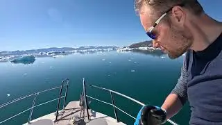 Boating Greenland. Departure from Saqqaq