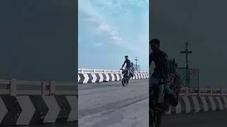 stoppie on ns200 #bajajns200