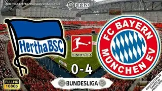 Bayern Munich vs Hertha Bsc Bundesliga All goals and highlights 2020 | Bayern 4-0 Hertha Berlin