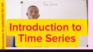 Introduction to time series analysis