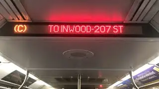 The 8 Avenue Line: R179 C Train Ride from Euclid Avenue to Inwood-207th Street