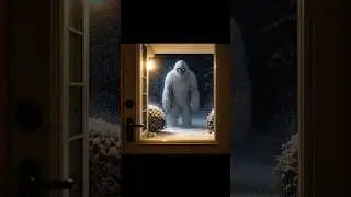 If You See a Yeti Outside Your House This Winter&hellip; Don&rsquo;t Open the Door #scary #creepy #shorts