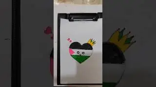 ❤️ Love Art with Palestine Flag | Symbol of Peace and Freedom 🇵🇸