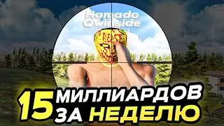 15 МИЛЛИАРДОВ за НЕДЕЛЮ на АМАЗИНГ РП! Главный лудоман проекта - SEREZHQA! В GTA CRMP