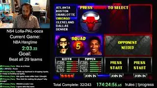 N64 Lolla-PAL-ooza - NBA Hangtime (Part 1)