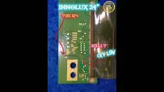 Innolux 24&rdquo; panel Working voltage chat &hellip;#tvrepair #lg #tips #ledtv #service #fyp #trending #viral