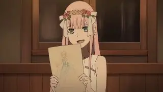 Darling in the Franxx - Zero Two does draw&hellip; (Happy Valentine&rsquo;s Day, 2023!!!)
