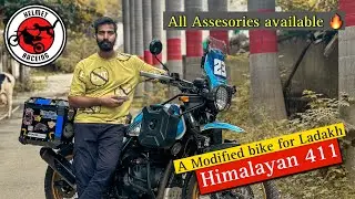 Touring Modifications In Himalayan 411 / Adventure Bike For Ladakh Ride