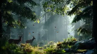 Peaceful Flute Instrumentals 🦋 Relaxing Nature & Animal Visuals for Deep Calm