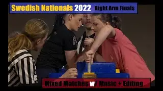 Swedish Nationals 2022 - Right Arm Finals (Armwrestling)