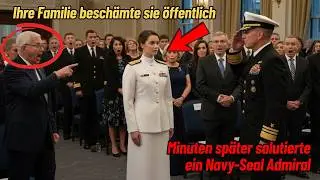Ihre Familie beschämte sie öffentlich – Minuten später salutierte ein Navy Seal Admiral
