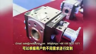 Melt pump control system #meltpump