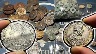 SHIPWRECK TREASURE In $10,000 World Coin Collection Unboxing - Medals, Tokens, Cash, More