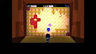 Deltarune chapter 3: Tal Tal Heights over SWORD