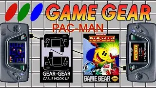 Pac-Man (Game Gear, 1991) — режим для двух игроков, активируйте соединительный кабель #LinkItUp #...