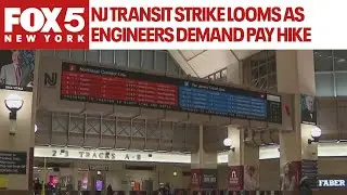 NJ Transit strike looms as engineers demand pay hike
