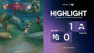 Highlight | Metashift VS TSA Black | Swiss Stage | D1M7 | CyberHero x Donatov net Winter Is Coming |