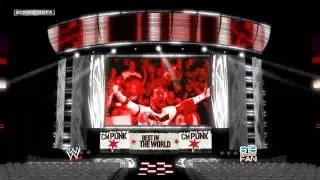New WWE Network HD Stage - CM Punk - 2012