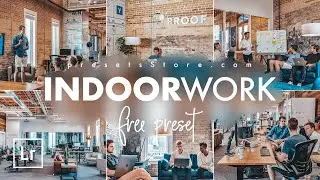 Indoor Work &mdash; Mobile Preset Lightroom | Tutorial | Free | Indoor Work Photography | Instagram Preset