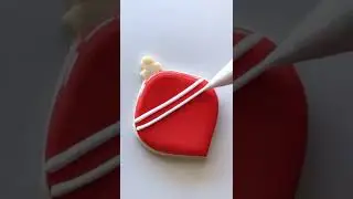 Christmas Ornament Cookie Decorating | Satisfying Cookie Decorating with royal icing