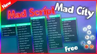Mad City | Best Script/Hack | Auto Arrest, JETPACK!, Xp Farm, Gun Mod, Teleport & Much More! ROBLOX