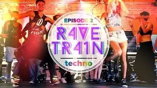 EDM Dance Show ft. ISAAC ALLEN, Minimal Techno and Deep Progressive Tech House DJ | RaveTrainTV