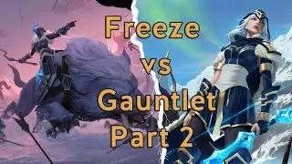LEGENDS OF RUNETERRA - Freeze vs Gauntlet Part 2 | Patch 1.4 | Master Meta