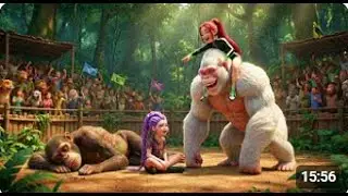 #kpop #viral Rumi vs Mira: The Battle of Gorilla - KPOP Demon Hunters#viral #cartoon #marvel #reels