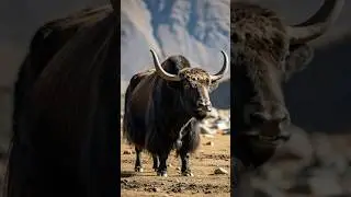 Big Yak Roar || Yak Sound #shortsfeed #shortvideo